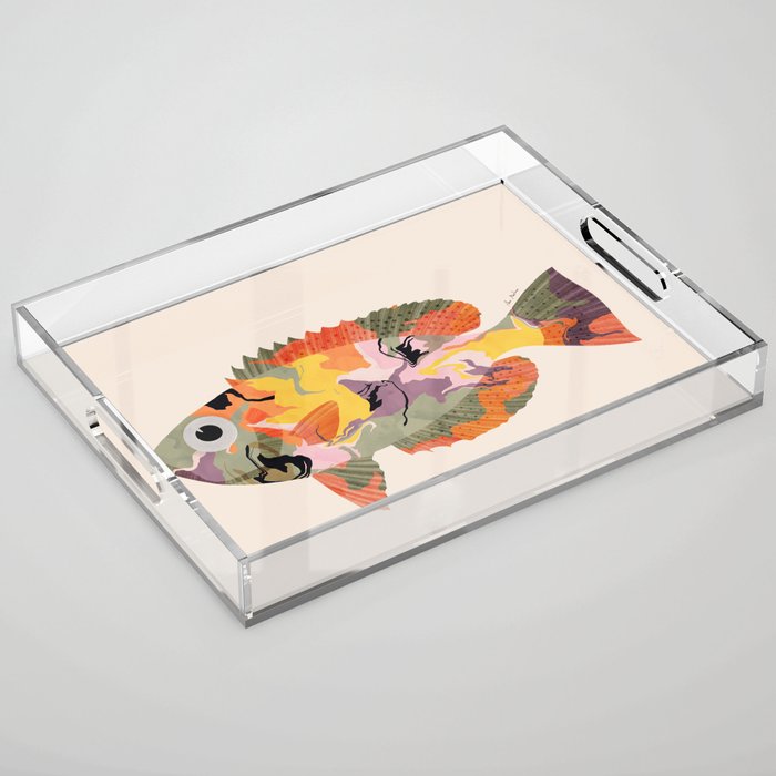 Tropical fish II Acrylic Tray Gallery Image 1