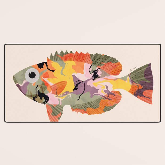 Tropical fish II Desk Mat Gallery Image 3