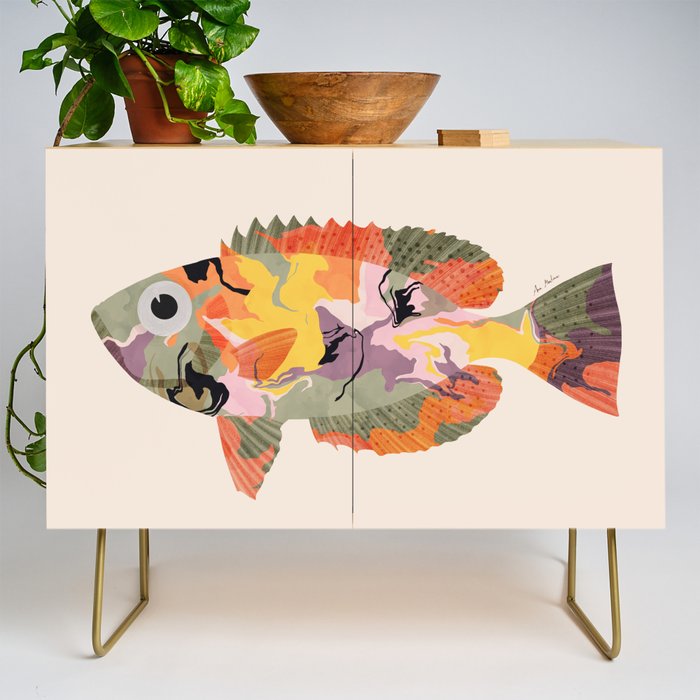Tropical fish II Credenza Gallery Image 1