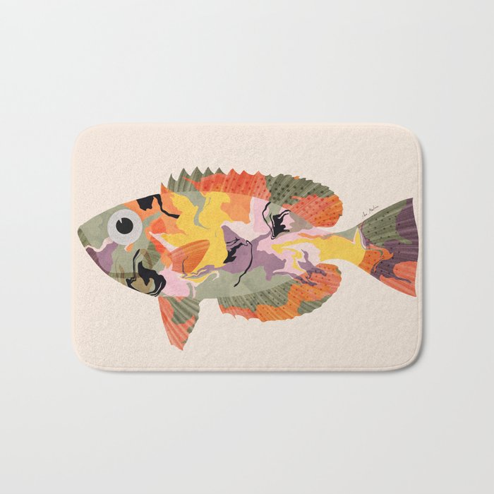 Tropical fish II Bath Mat Gallery Image 1