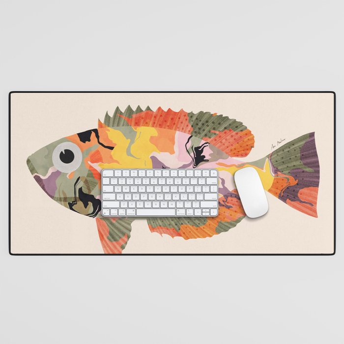 Tropical fish II Desk Mat Gallery Image 1