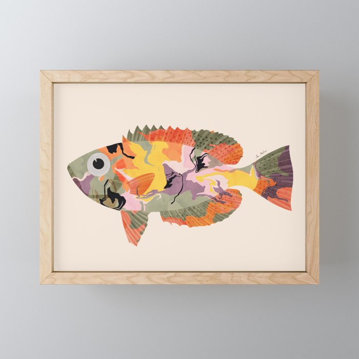 Tropical fish II Mini Art Print Gallery Image 1
