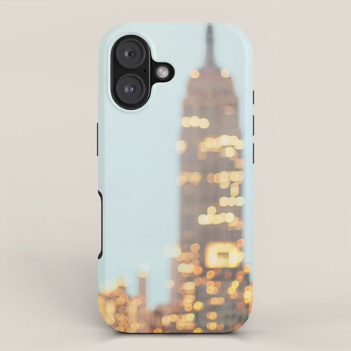 Empire State Night Lights iPhone Case Gallery Image 1