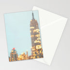 Empire State Night Lights Stationery Card Gallery Image 2