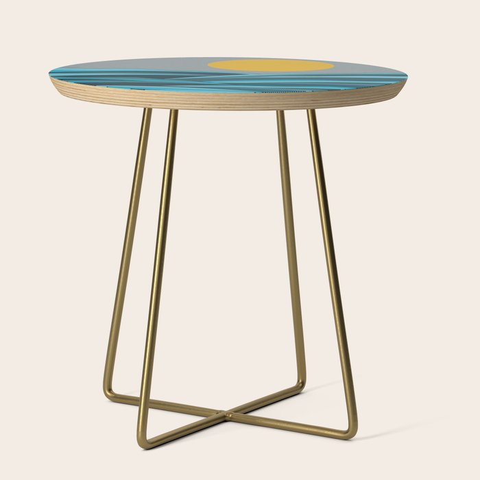 The ocean, waves and sun Side Table Gallery Image 1