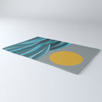 The ocean, waves and sun Rug Gallery Image 3