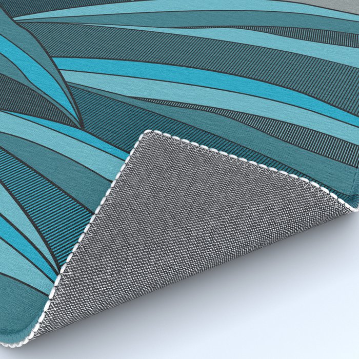 The ocean, waves and sun Rug Gallery Image 4