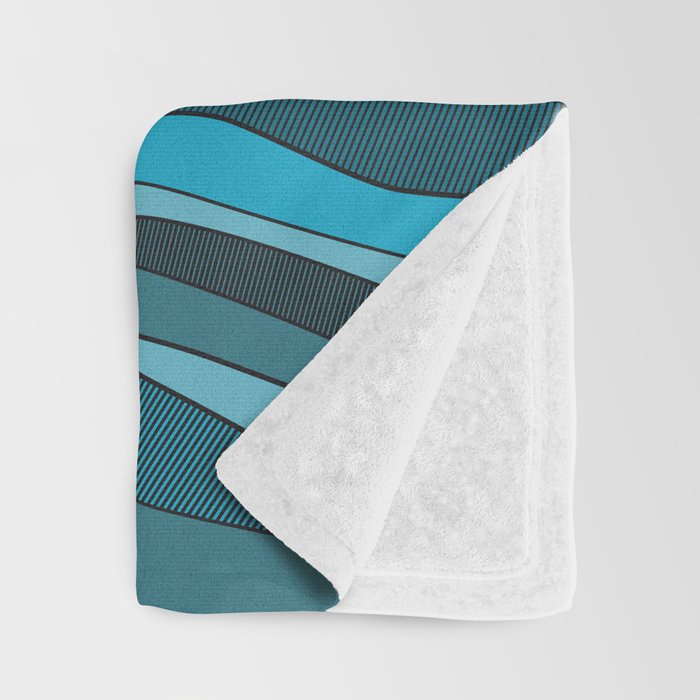 The ocean, waves and sun Throw Blanket Gallery Image 3