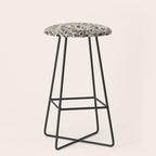 Moody Blooms Dark Neutral Stool Gallery Image 1