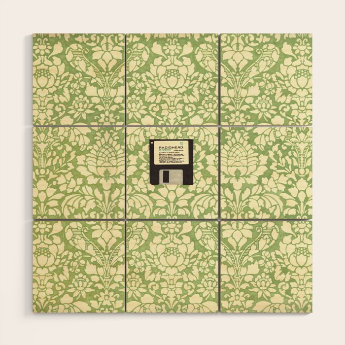 3 1/2 Inch Floppy Disk Wood Wall Art Gallery Image 1