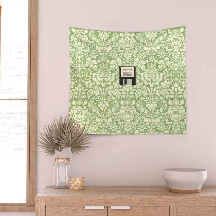 3 1/2 Inch Floppy Disk Wall Tapestry Gallery Image 2