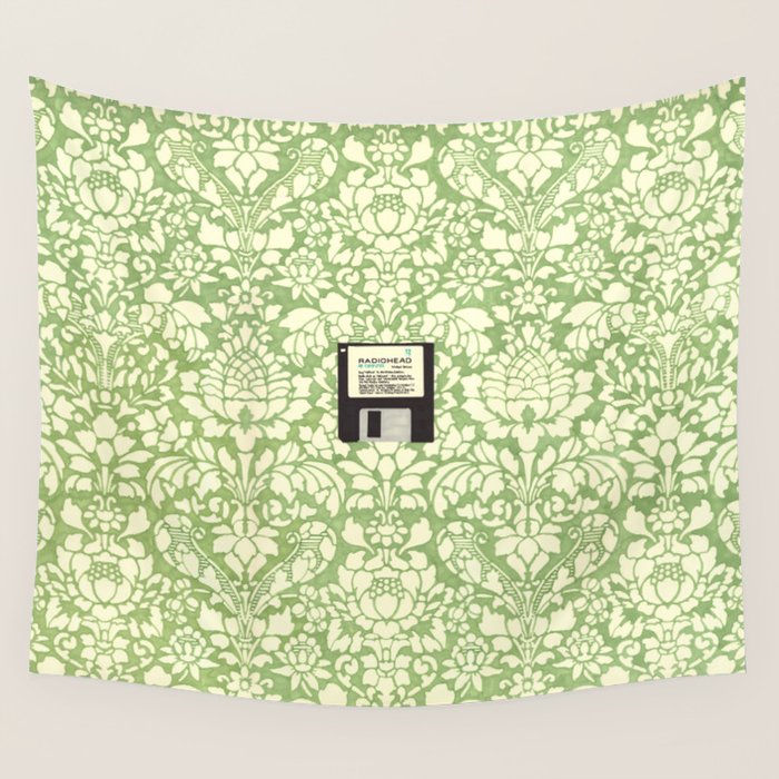 3 1/2 Inch Floppy Disk Wall Tapestry Gallery Image 1