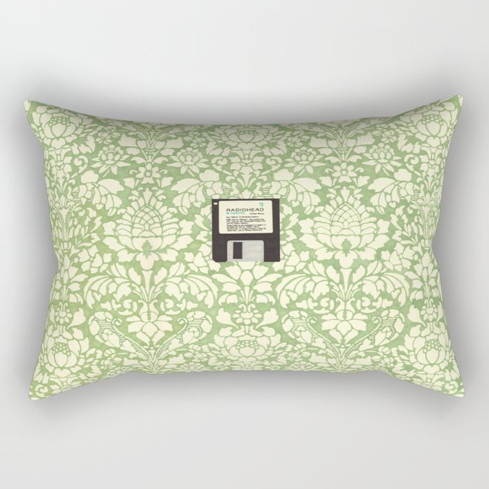 3 1/2 Inch Floppy Disk Rectangular Pillow Gallery Image 2