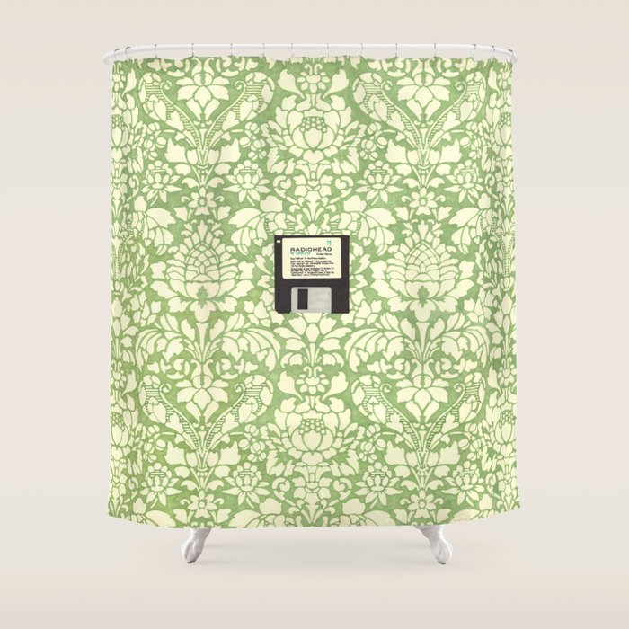 3 1/2 Inch Floppy Disk Shower Curtain Gallery Image 1