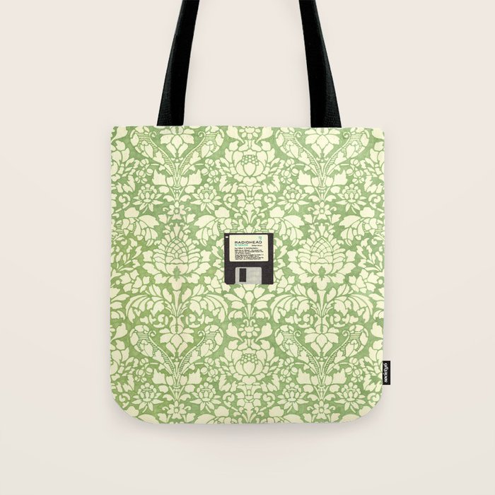 3 1/2 Inch Floppy Disk Tote Bag Gallery Image 1