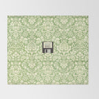 3 1/2 Inch Floppy Disk Throw Blanket Gallery Image 2