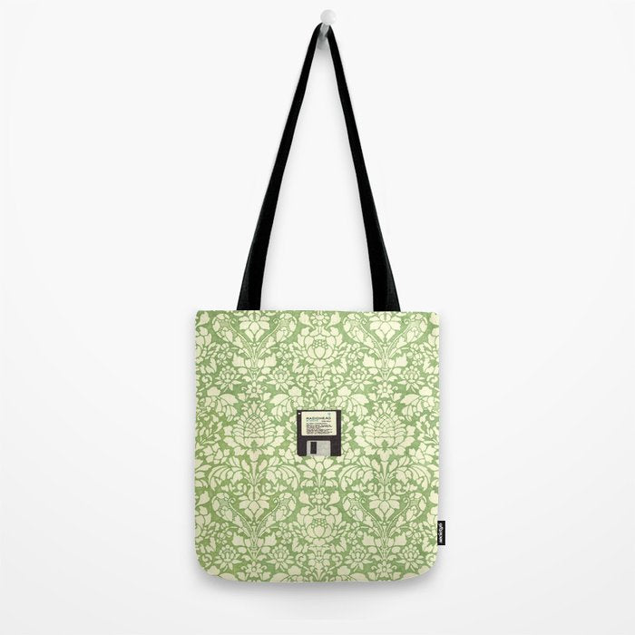3 1/2 Inch Floppy Disk Tote Bag Gallery Image 2