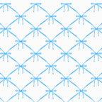 Bows & Ribbons Pattern VII Baby Blue Coffee Mug Gallery Image 2