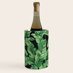 Tropical banana leaves II Wine Chiller Gallery Image 1