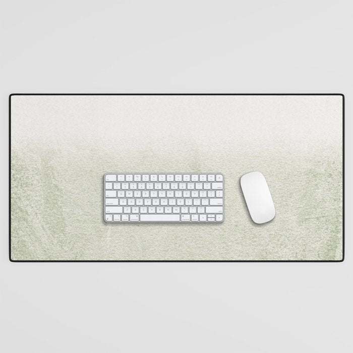FADING GREEN SAGE Desk Mat Gallery Image 1