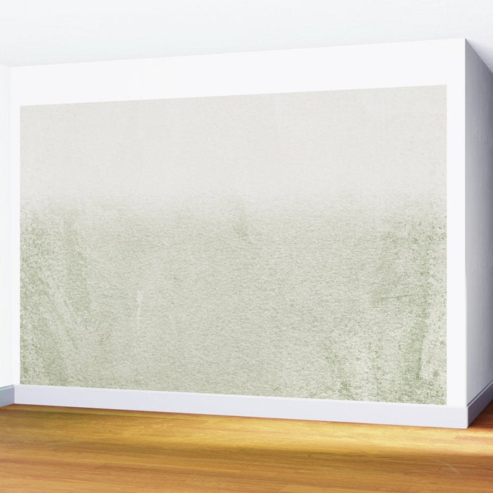 FADING GREEN SAGE Wall Mural Gallery Image 2