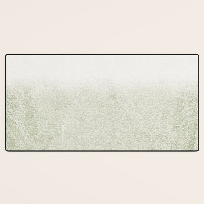 FADING GREEN SAGE Desk Mat Gallery Image 3