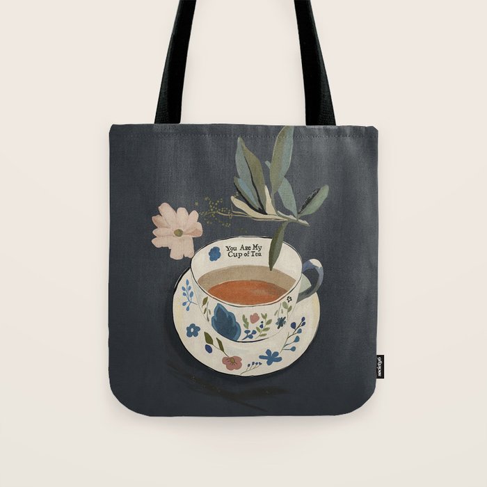 You are My Cup of Tea Tote Bag Gallery Image 1