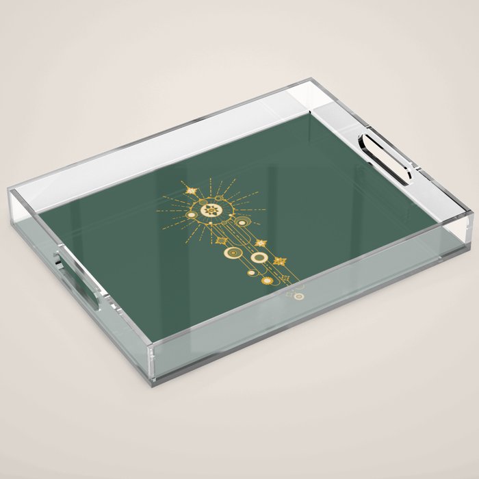 Writing on the sky Acrylic Tray Gallery Image 1