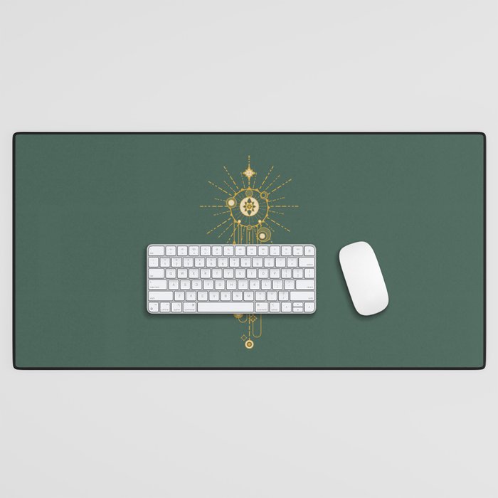 Writing on the sky Desk Mat Gallery Image 1