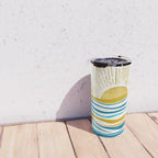 Sunrise At Sea Abstract Landscape Travel Mug Gallery Image 4