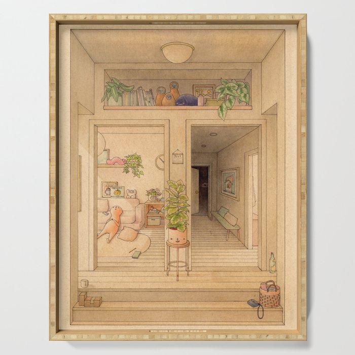 Two Doors Serving Tray Gallery Image 1