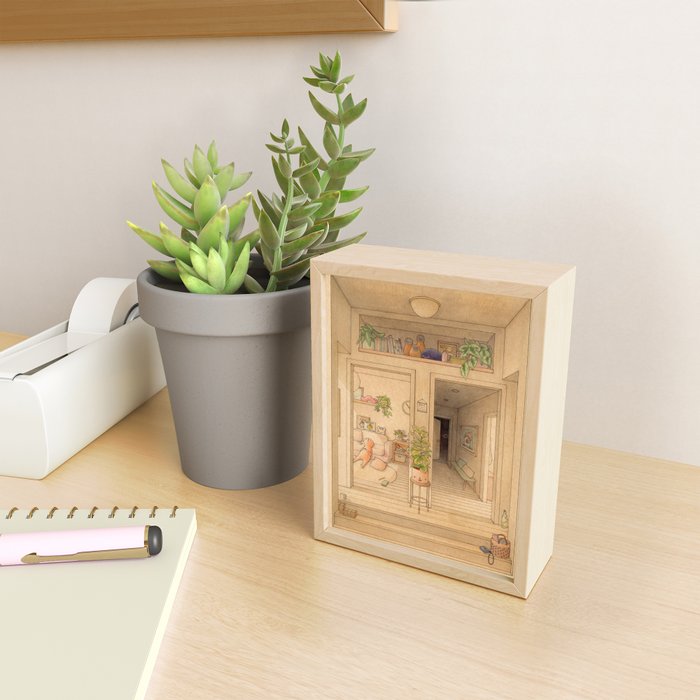 Two Doors Mini Art Print Gallery Image 2