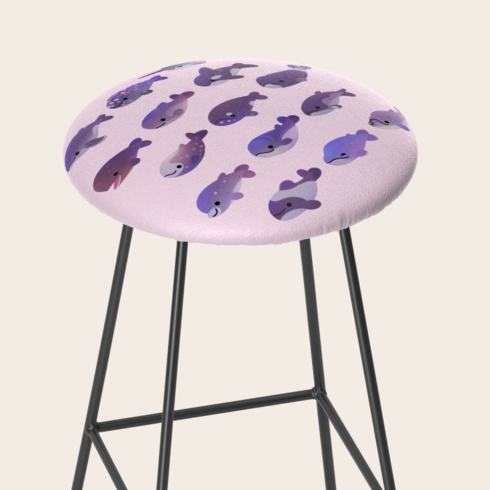 Whale Day - bright Stool Gallery Image 2