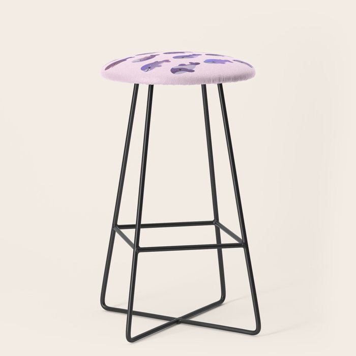 Whale Day - bright Stool Gallery Image 1