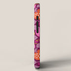 Strawberry Fields - Magenta Gold iPhone Case Gallery Image 2
