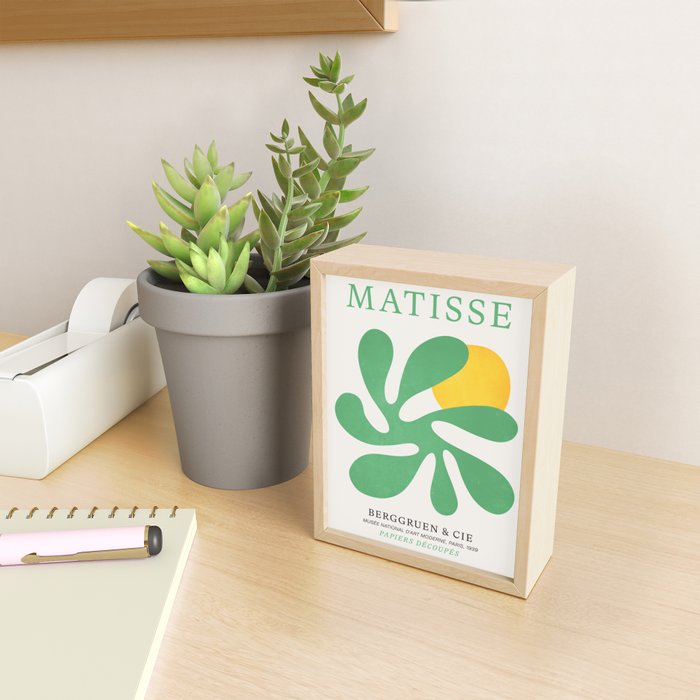 Star Leaf: Matisse Paper Cutouts VI Mini Art Print Gallery Image 2