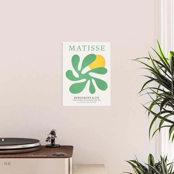 Star Leaf: Matisse Paper Cutouts VI Poster Gallery Image 2