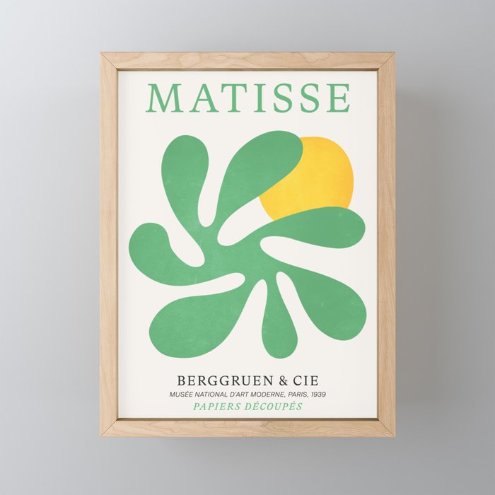 Star Leaf: Matisse Paper Cutouts VI Mini Art Print Gallery Image 1