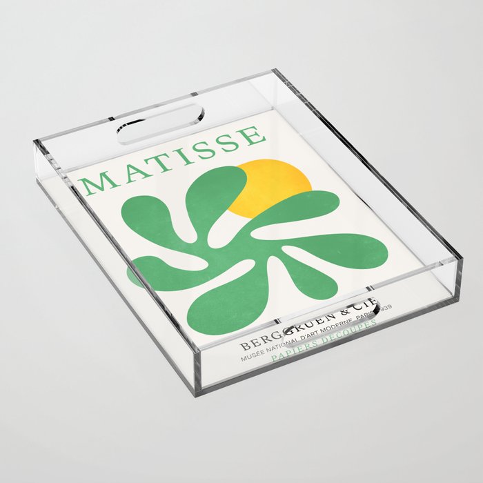 Star Leaf: Matisse Paper Cutouts VI Acrylic Tray Gallery Image 1