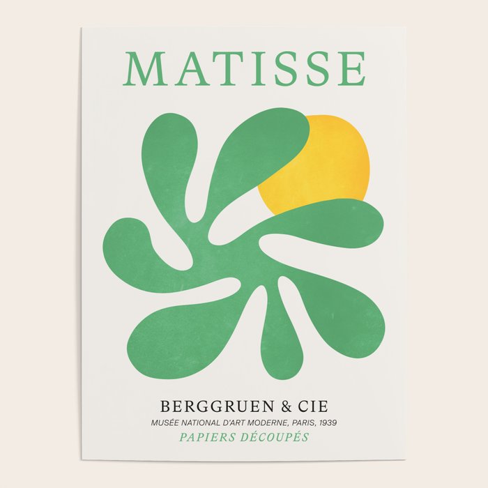 Star Leaf: Matisse Paper Cutouts VI Poster Gallery Image 4