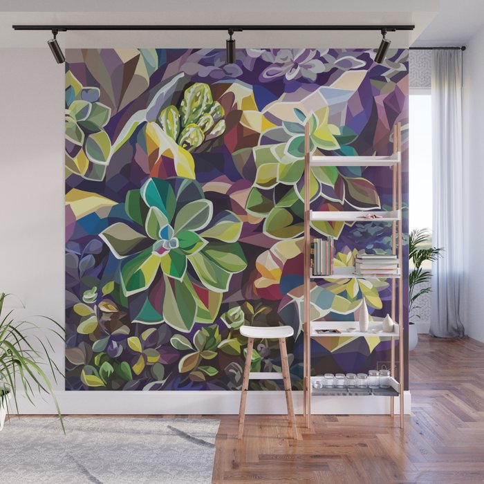 SUCCULENTS Wall Mural Gallery Image 1