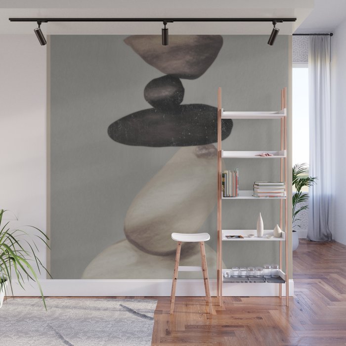 Stones 3 Wall Mural Gallery Image 1