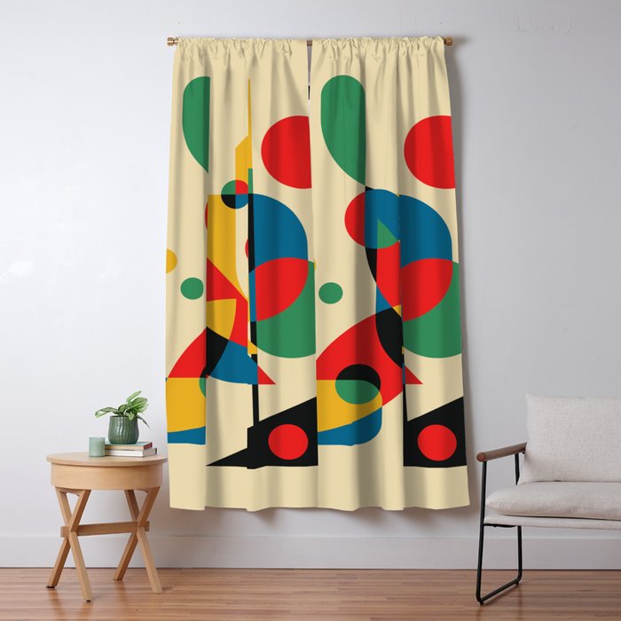 Bird's Singing Window Curtain Gallery Image 1