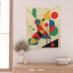 Bird's Singing Wall Tapestry Gallery Image 2