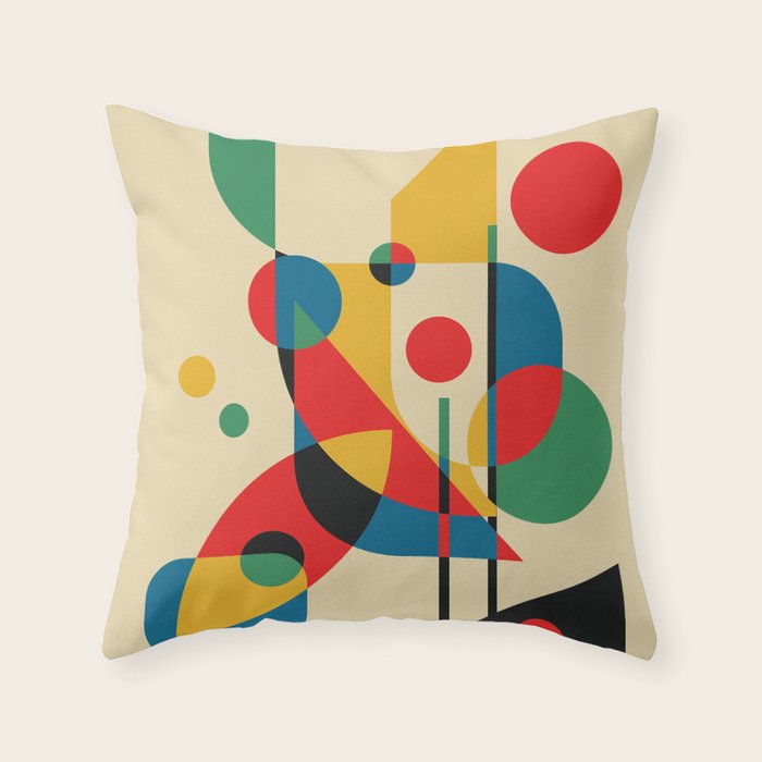 Bird's Singing Throw Pillow Gallery Image 6