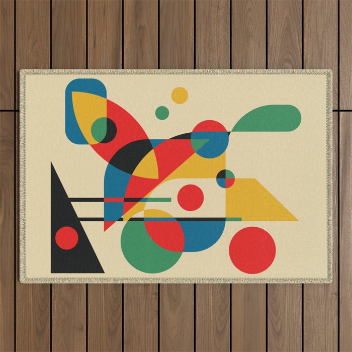 Bird's Singing Outdoor Rug Gallery Image 1