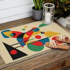 Bird's Singing Outdoor Rug Gallery Image 2
