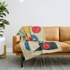 Bird's Singing Throw Blanket Gallery Image 1