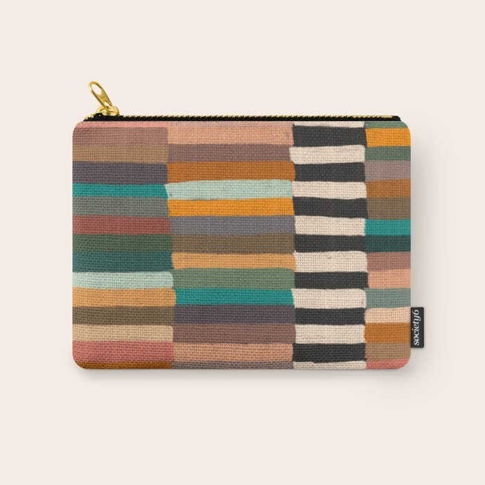 Mix of Stripes #8 Carry All Pouch Gallery Image 1