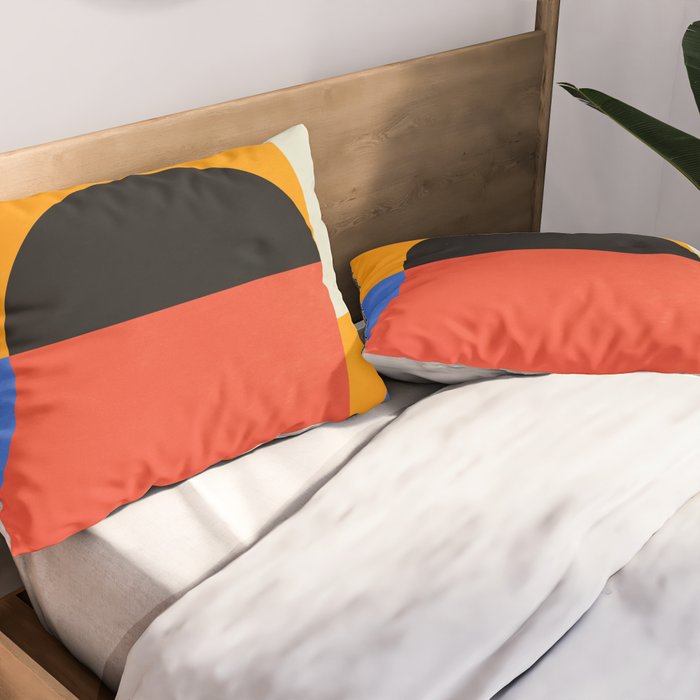 BAUHAUS 08: Exhibition 1923 | Mid Century Series Pillow Sham Gallery Image 2